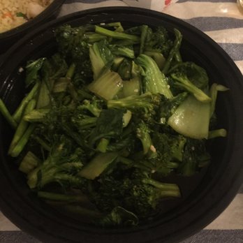 Melanee Thai - Vegetables-regular broccoli, bok choy, and asparagus - Thai Near Me - Los Angeles, California