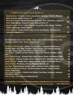 Menu photo 3 The Iron Grill Tonasket, WA