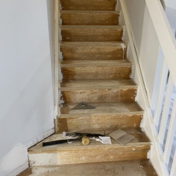 Hardwood - After prep! - Flooring Near Me