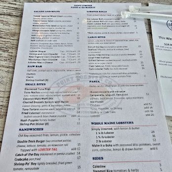 Point Lobster - Menu - Seafood Markets Near Me - Point Pleasant Beach, New Jersey