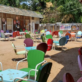 The Friendly Spot - Seriously,  a lot of pics of the chairs. - Beer Gardens Near Me - San Antonio, Texas