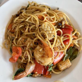 Rice Fine Thai Cuisine - Belgrade - SPAGHETTI KHEE MAO TALAY - Thai Near Me - Belgrade, Montana