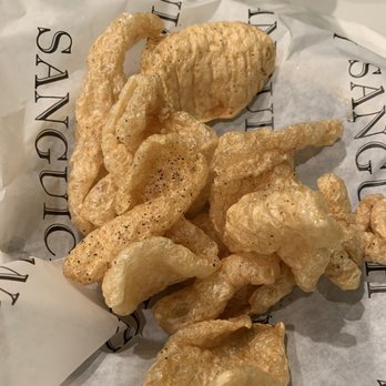 Sanguich - Fresh Chicharones (fried pork fat) - Cuban Near Me - Miami, Florida
