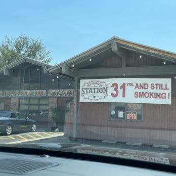 Barbecue Station - Outside - Barbeque Near Me - San Antonio, Texas