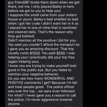 Dimples Fur Babies - July 11th: Heather contacted me after reading reviews. Her husband never spoke to me. BE WARNED. - Pet Services Near Me