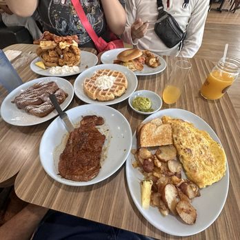 @ The Diner - OMELET MIMOSA AND WAFFLE - Breakfast & Brunch Near Me - Orlando, Florida @ The Diner - OMELET MIMOSA AND WAFFLE - Breakfast & Brunch Near Me - Orlando, Florida