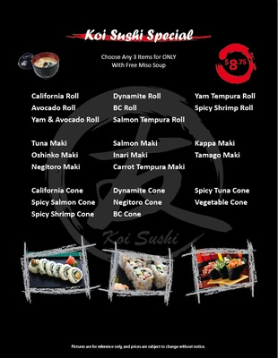 Menu photo 6 Koi Sushi Vancouver, BC Menu photo 6 Koi Sushi Vancouver, BC