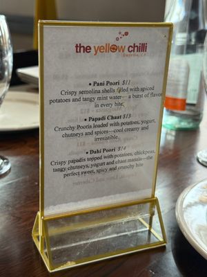 Menu photo 4 The Yellow Chilli - Danville Danville, CA