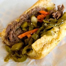 Yappy's Dawg House - Italian Beef Sandwich