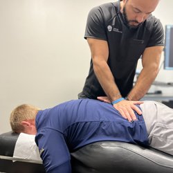 Jenkins Chiropractic - Dr.Jenkins adjusting a low back.