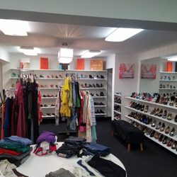 What To Wear - We have a wide selection of shoes, clothing summer wear. Pre-opening pic.