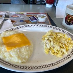 Waffle House - Grits & Eggs with Cheese