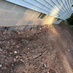 Trinity Masonry & Concrete - Rebuilt foundation