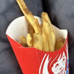 Wendy's - Small fries. Over cooked and tasted rancid