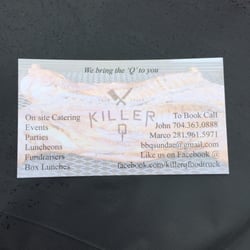 Killer Q - They cater, too!