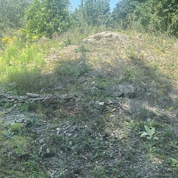 Troy Botanical Garden - Why is this berm here and why did someone start to painstakingly build a wall of flat rocks across it then abandon the project? - Venues & Event Spaces Near Me - Troy, New York Troy Botanical Garden - Why is this berm here and why did someone start to painstakingly build a wall of flat rocks across it then abandon the project? - Venues & Event Spaces Near Me - Troy, New York