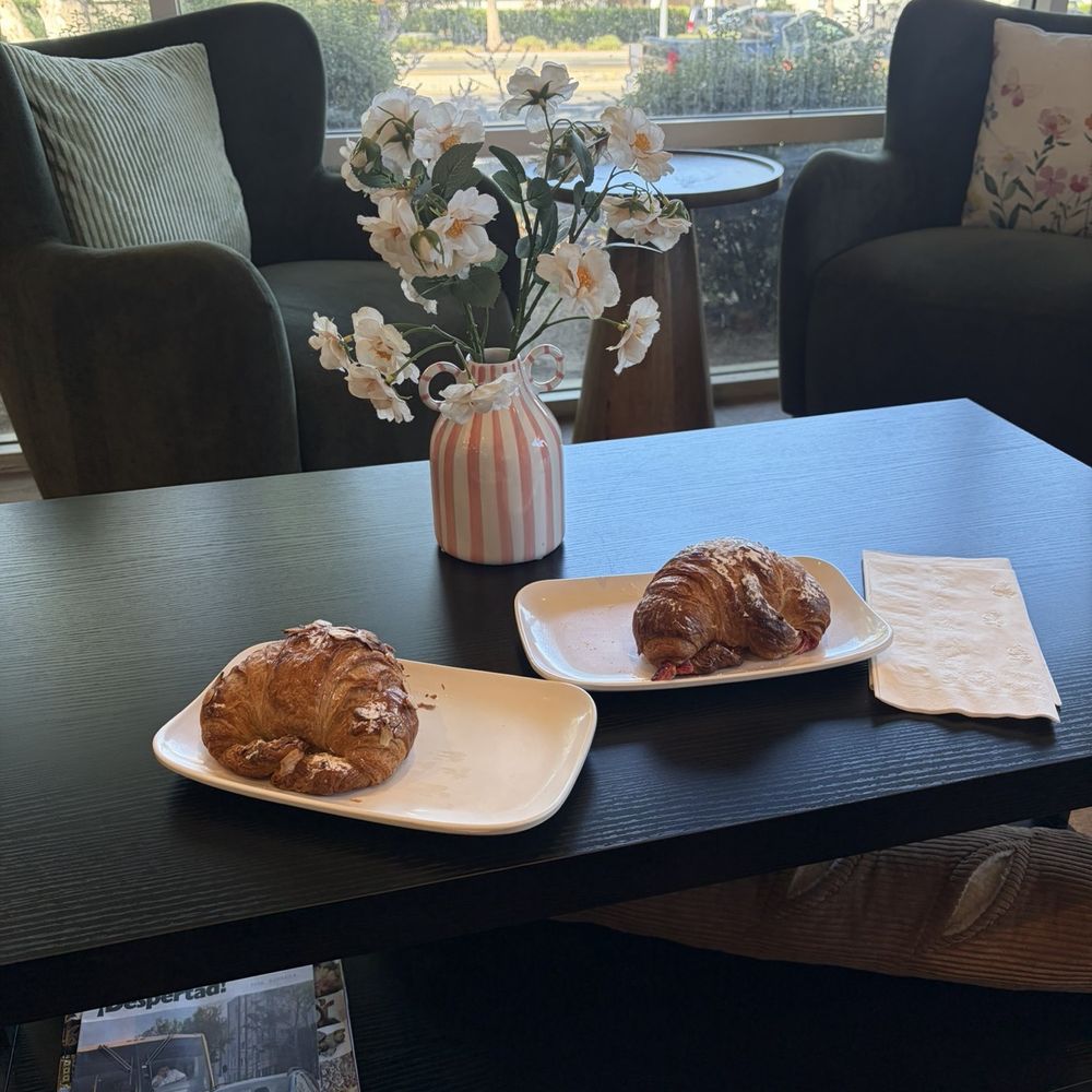 Le Boulanger - Cozy space to relax with warmed croissants. Raspberry Cream & Almond Croissant - Bakeries Near Me - San Jose, California Le Boulanger - Cozy space to relax with warmed croissants. Raspberry Cream & Almond Croissant - Bakeries Near Me - San Jose, California