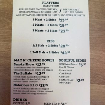 Luv Que - Menu - Barbeque Near Me - Tampa, Florida Luv Que - Menu - Barbeque Near Me - Tampa, Florida