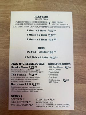 Menu photo 2 Luv Que Tampa, FL Menu photo 2 Luv Que Tampa, FL