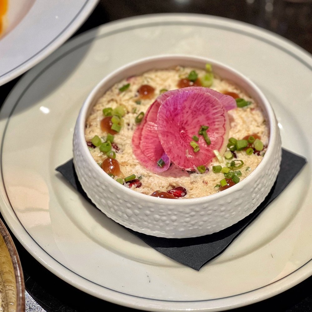 Girafe - Crab salad. IG: foodie.maps - French Near Me - Paris, 75