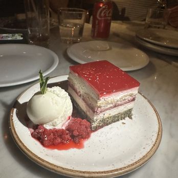 Rossoblu - RASPBERRY CAKE - Italian Near Me - Los Angeles, California