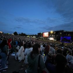 The Pavilion at Star Lake - Crowd right as the concert was starting