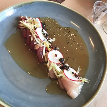 Torii Sushi - Seared Tuna and seared yellow tail - Japanese Near Me - Laval, Quebec Torii Sushi - Seared Tuna and seared yellow tail - Japanese Near Me - Laval, Quebec
