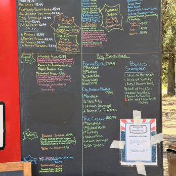 Burns BBQ & Catering - Menu - Barbeque Near Me - Greenville, Texas Burns BBQ & Catering - Menu - Barbeque Near Me - Greenville, Texas
