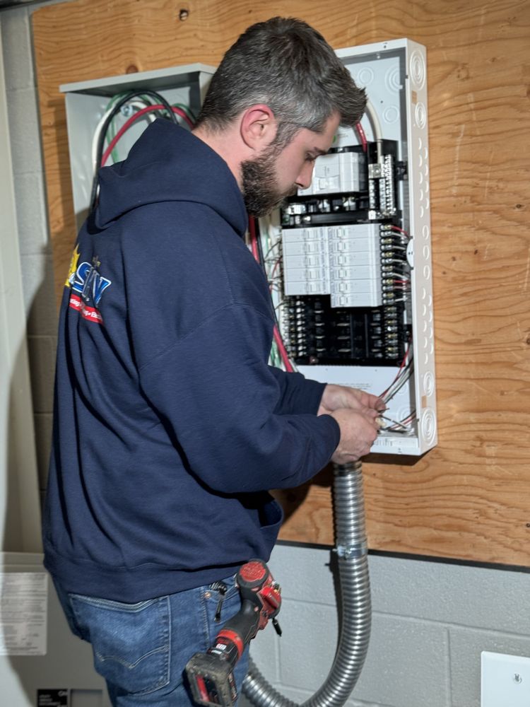 Slide of Sky Heating, AC, Plumbing & Electrical