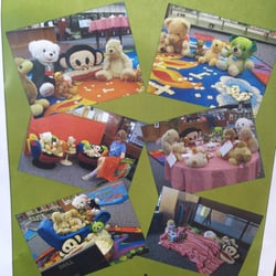 Lawton Public Library - Scout is the green doggie! Great idea LPL :)