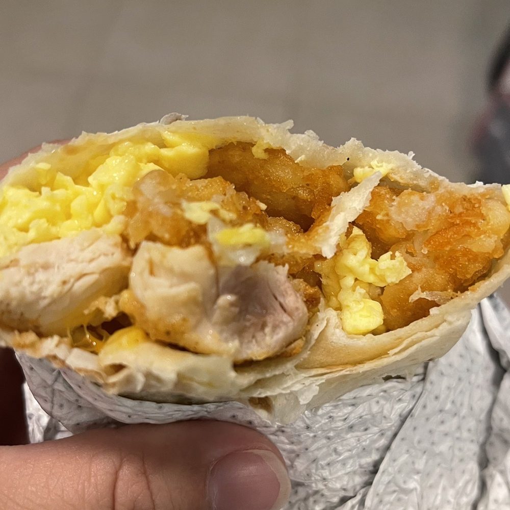 Chick-fil-A - My chicken burrito was raw this am... - Fast Food Near Me - Cape Coral, Florida Chick-fil-A - My chicken burrito was raw this am... - Fast Food Near Me - Cape Coral, Florida