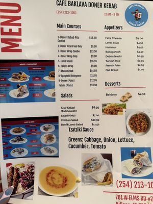 Menu photo 2 Cafe Baklava Doner Kebab Killeen, TX