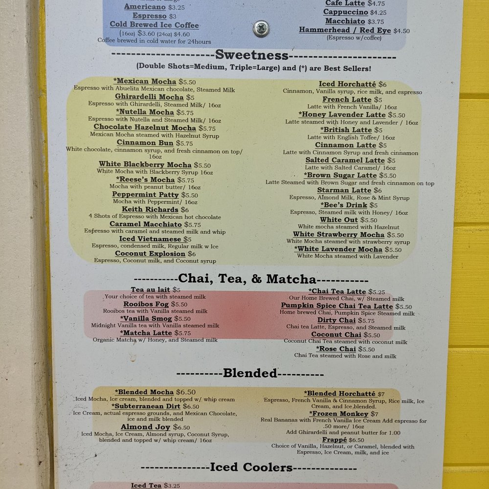 Menu Menu