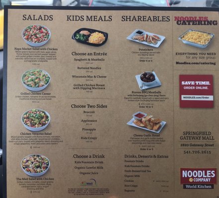 Menu photo 3 Noodles and Company Springfield, OR Menu photo 3 Noodles and Company Springfield, OR