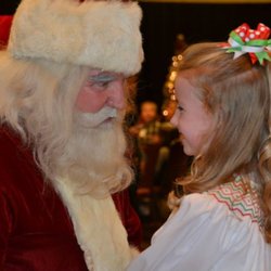 Elephants and Giraffes Children's Boutique - Find the perfect smocked dress for your visit with Legendary Santa