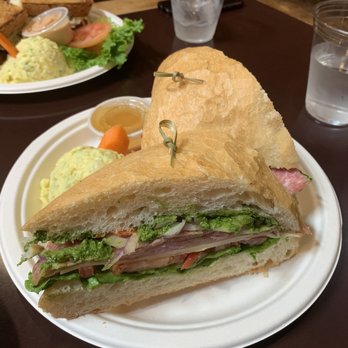 Simple Simon's Bakery & Bistro - Italian grinder. Ciabatta was extremely hard - Bakeries Near Me - Riverside, California