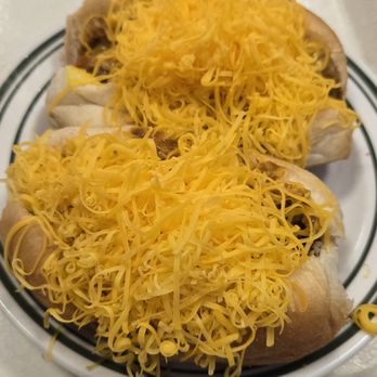 Dixie Chili - 2 cheese coneys. - Fast Food Near Me - Newport, Kentucky
