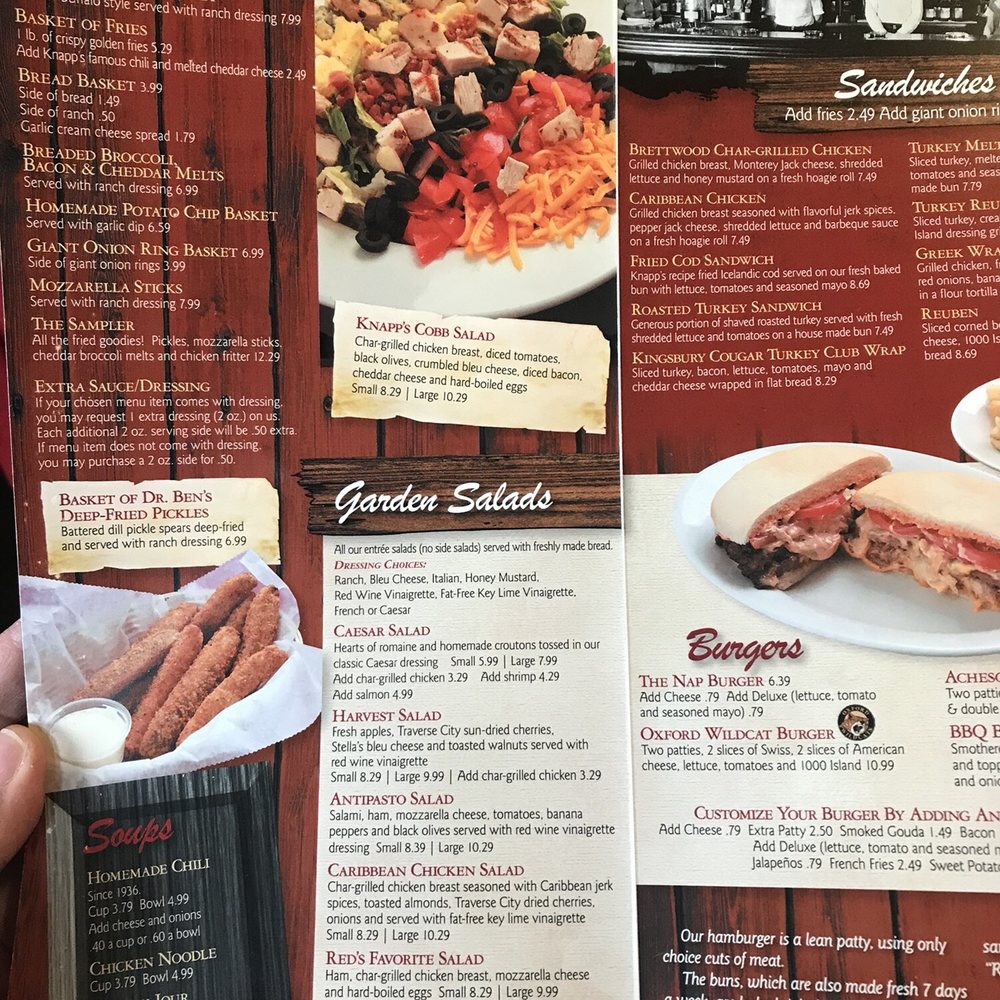 Red Knapp's - Big variety - American Near Me - Oxford, Michigan Red Knapp's - Big variety - American Near Me - Oxford, Michigan