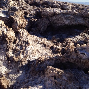 Devil's Golf Course - Close-up of a crystal -- very jagged and sharp - Hiking Near Me - Furnace Creek, California