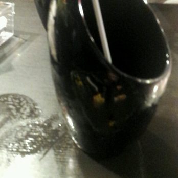 Poop Cafe - Water glasses  (urinals) - Desserts Near Me - Toronto, Ontario