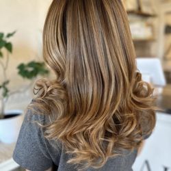 Salon OC - Hair color, cut and styled