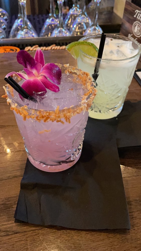 Purple Haze Margarita and Margarita on the rocks Yelp