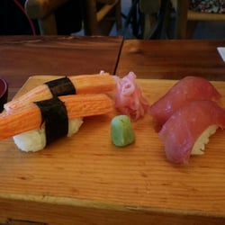 Tuna and imitation crab I think