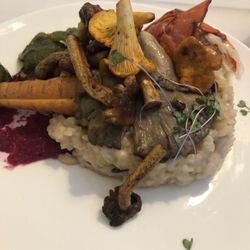 The Cable Room - Wild mushroom risotto
