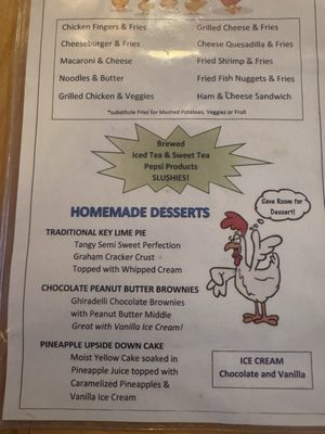 Menu photo 1 Big Pine Rooster Big Pine Key, FL