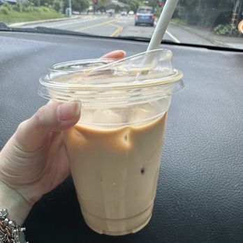 Pump Espresso Bar - Large iced latte - Cafes Near Me - Forest Knolls, California