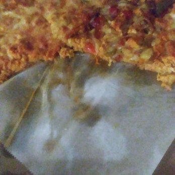 Papa Rino's - Large buffalo chicken pizza. One side added grilled onions n red peppers... C'est magnifique!! - Pizza Near Me - Dorchester, Massachusetts Papa Rino's - Large buffalo chicken pizza. One side added grilled onions n red peppers... C'est magnifique!! - Pizza Near Me - Dorchester, Massachusetts