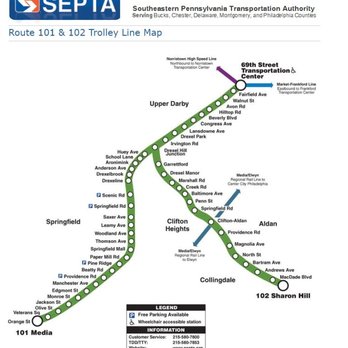 Orange Street Station - Map of trolley line from Septa website. - Public Transportation Near Me - Philadelphia, Pennsylvania Orange Street Station - Map of trolley line from Septa website. - Public Transportation Near Me - Philadelphia, Pennsylvania