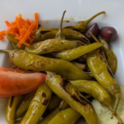 Mykonos - Vorspeise: Nr. 17  Gebratene Peperoni