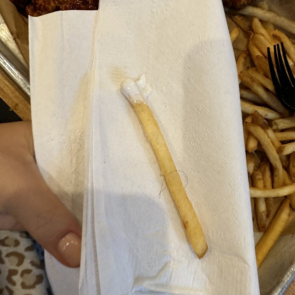 Buffalo Wild Wings - Hairs on my food! - American Near Me - Jacksonville, North Carolina